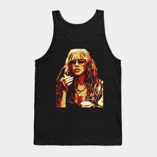 Stevie Nicks Colors Detail Tank Top